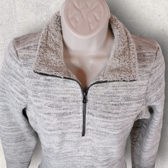KUHL Alaska 1/4 Zip Jacket in Heather Gray Size Small - Picture 5 of 8